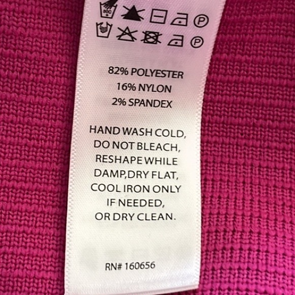 Sincerely Jules Fuschia Ribbed V-Neck Tank Size L - Picture 10 of 10